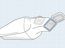 Dustproof packing material for secondary batteries