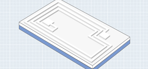 Low-dielectric materials around an antenna